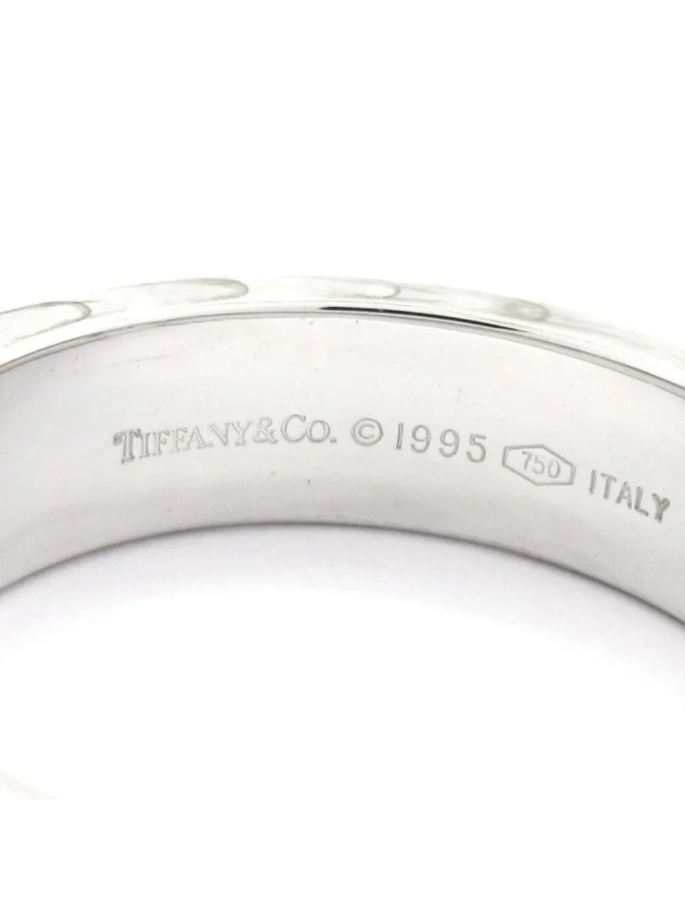 Tiffany & Co Ring Atlas 18k White Gold Diamond